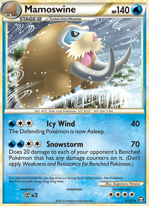 Mamoswine card