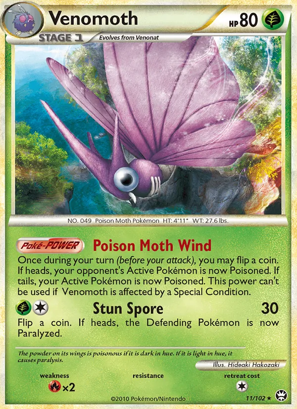 Venomoth card