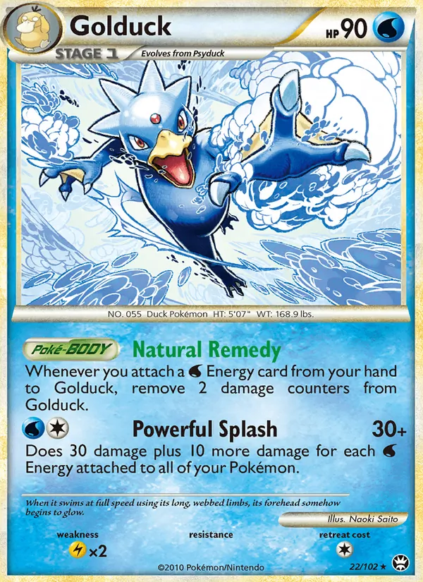 Golduck card