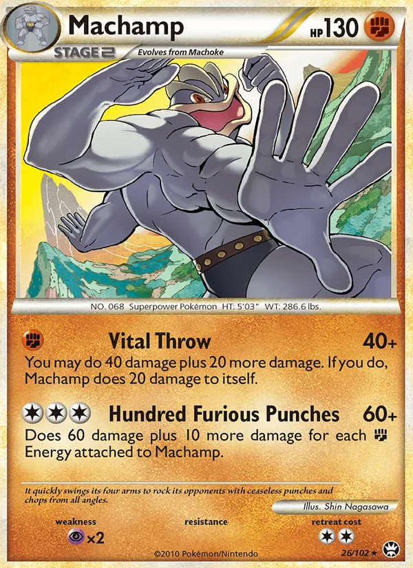 Machamp card