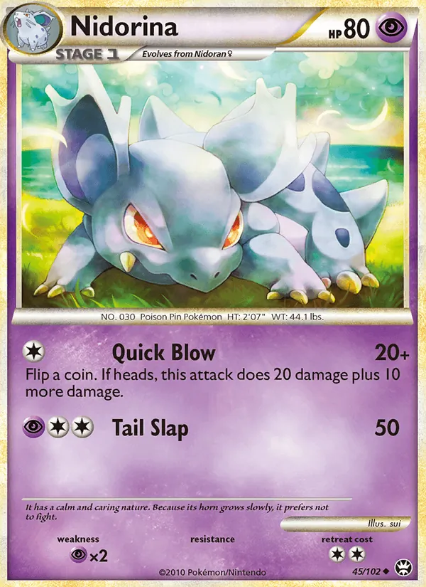 Nidorina card