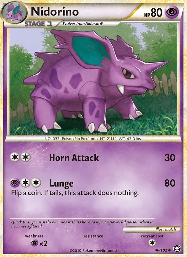 Nidorino card