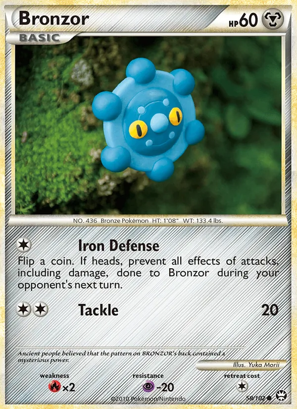 Bronzor card