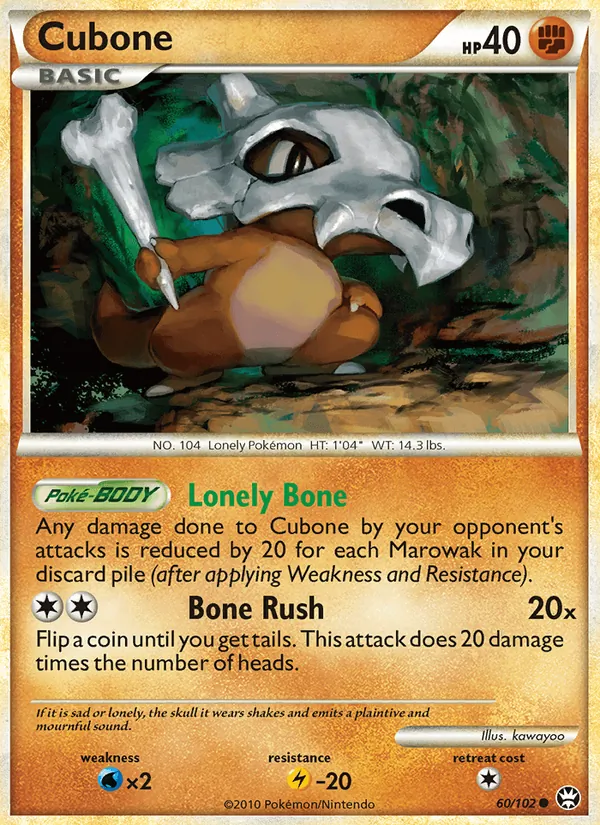 Cubone card