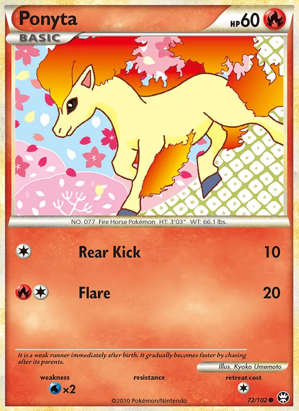 Ponyta card