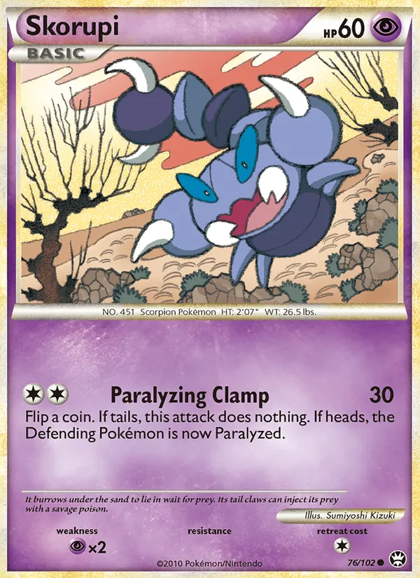 Skorupi card