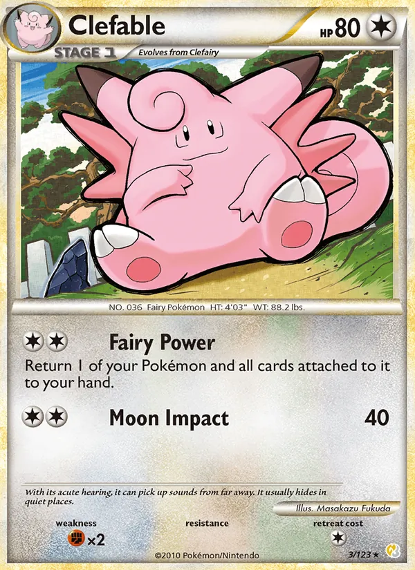 Clefable card