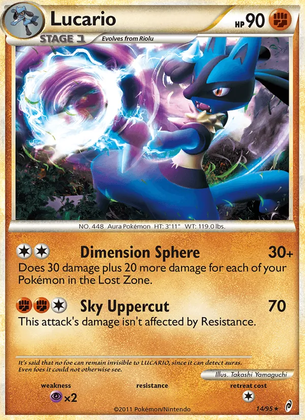 Lucario card