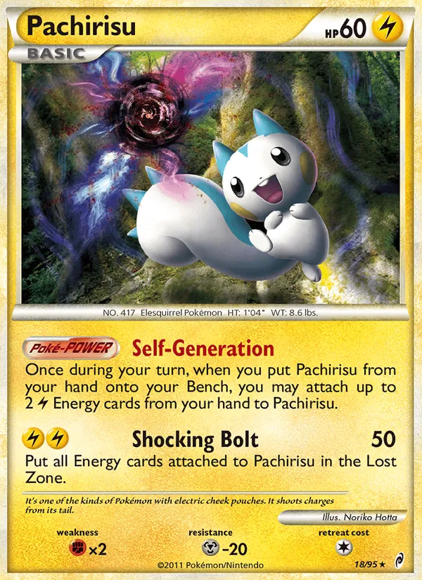 Pachirisu card