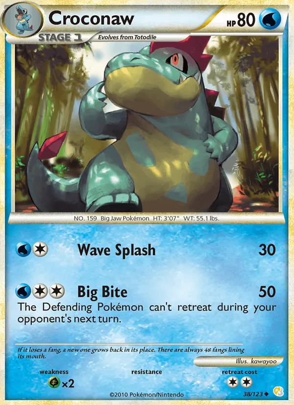 Croconaw card