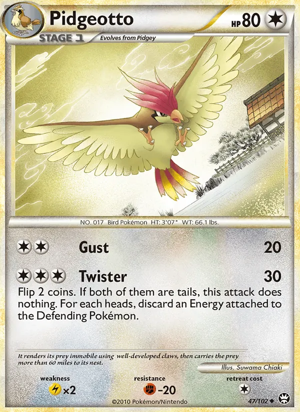 Pidgeotto card