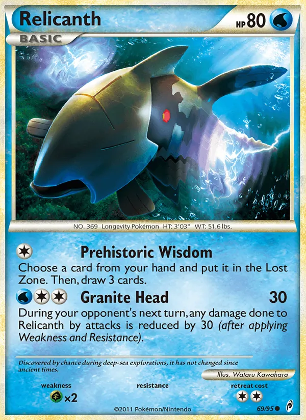 Relicanth card