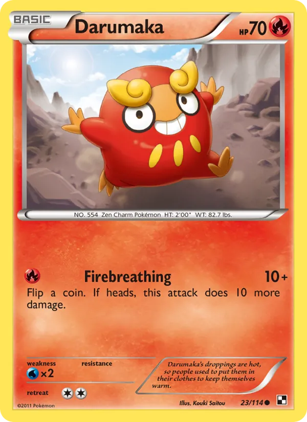 Darumaka card
