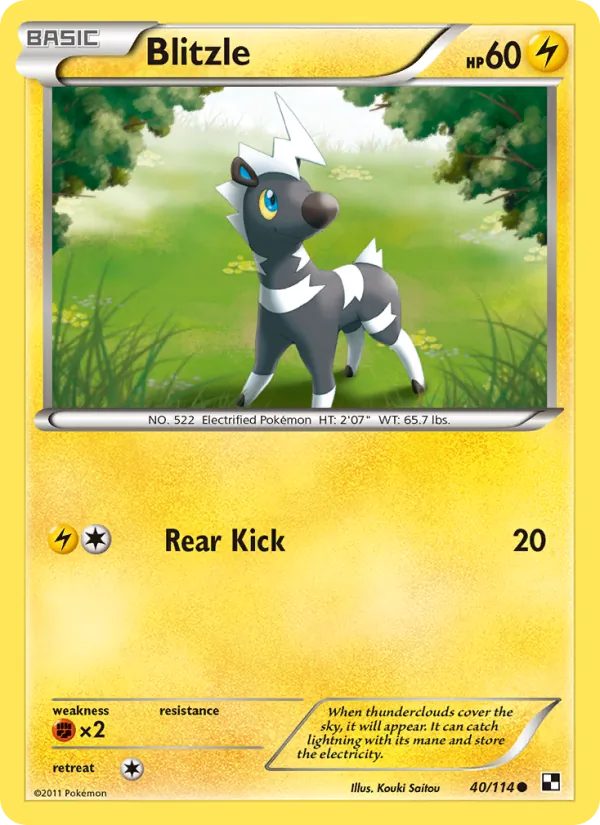 Blitzle card