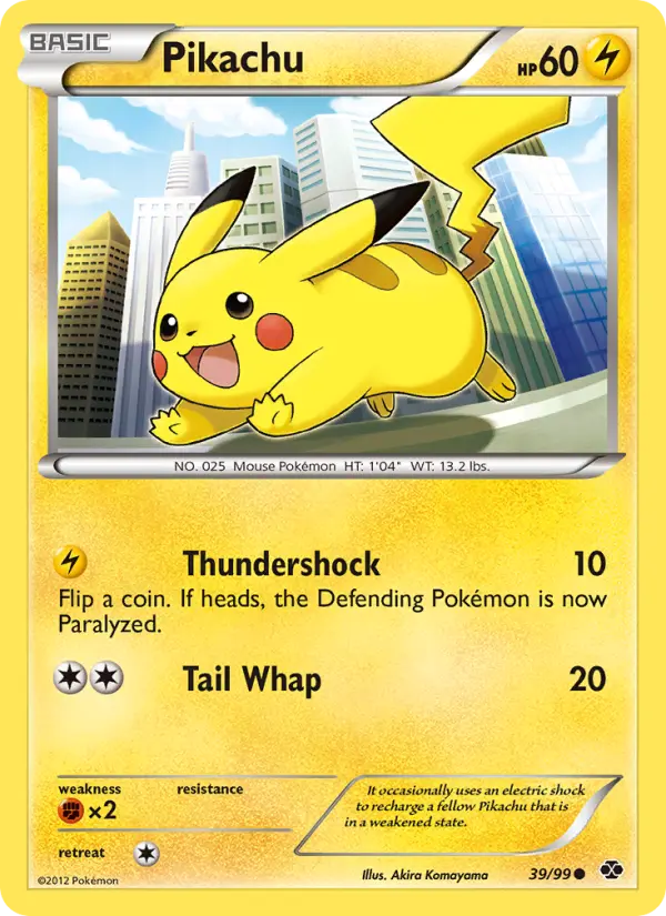 Pikachu card