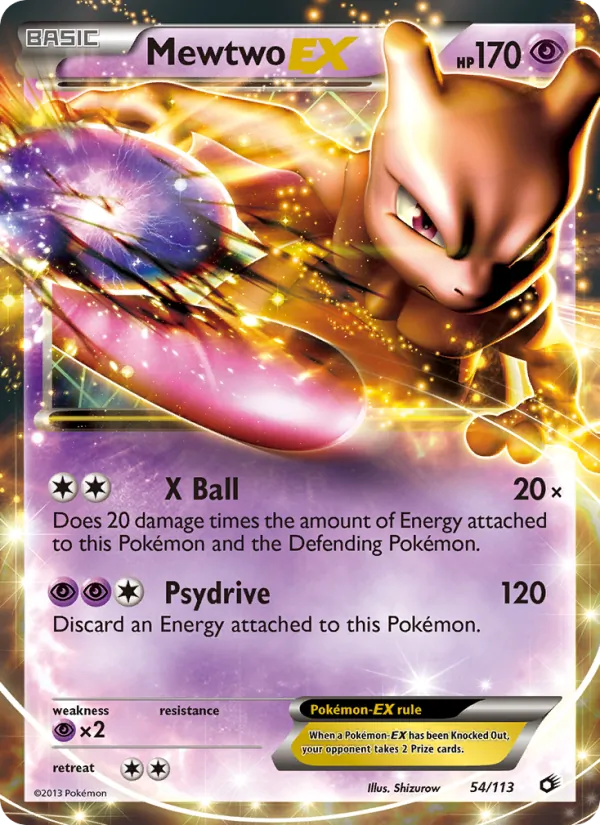Mewtwo-EX card