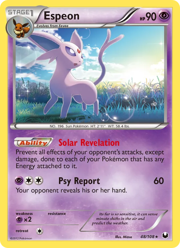Espeon card