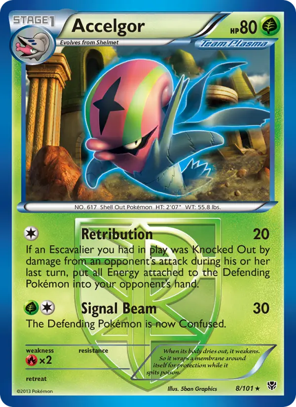 Accelgor card