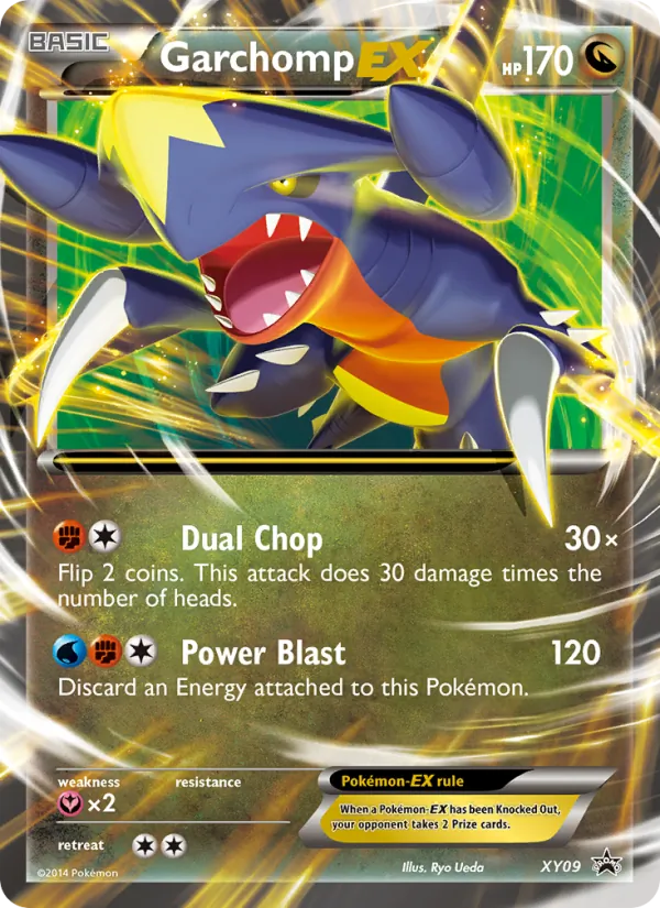 Garchomp EX card
