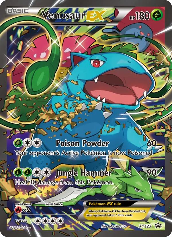 Venusaur EX card