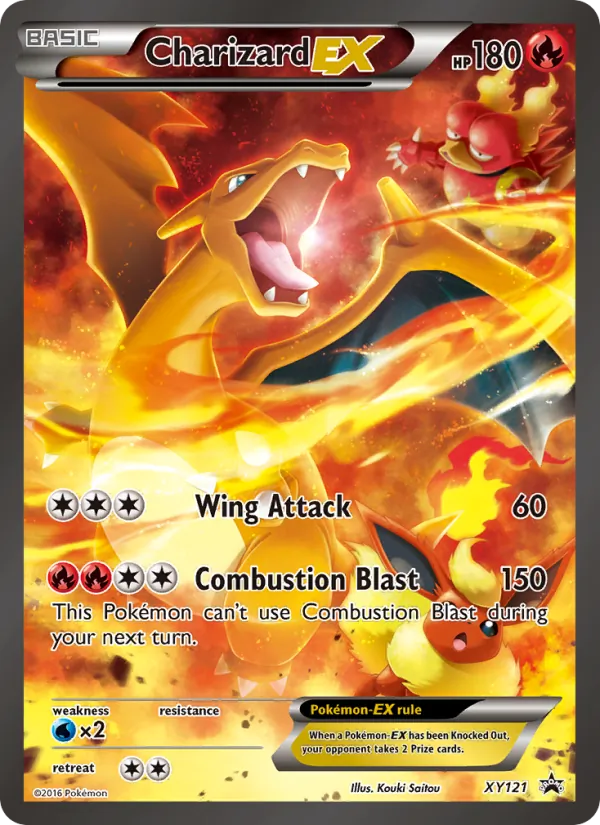 Charizard EX card