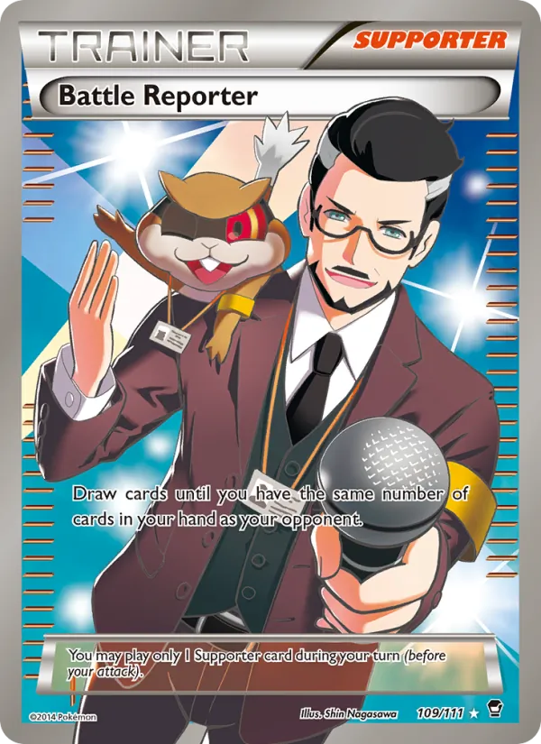 Battle Reporter card