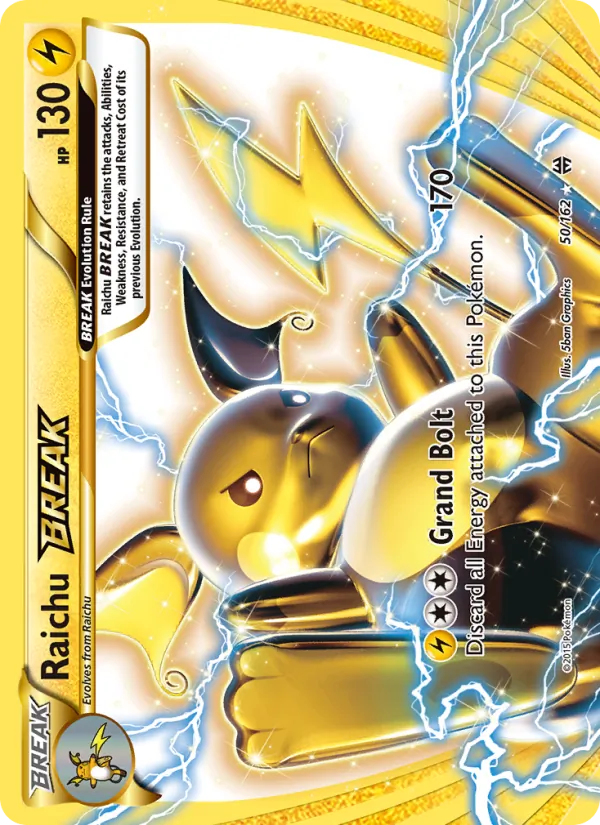 Raichu BREAK card