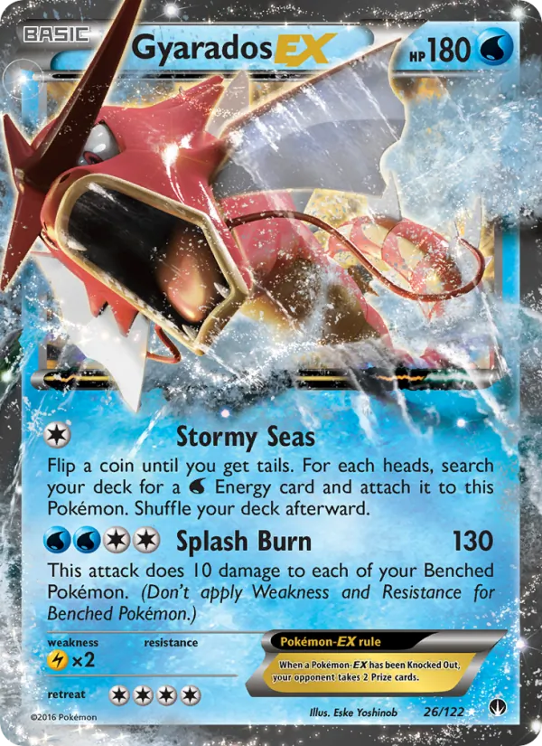 Gyarados EX card
