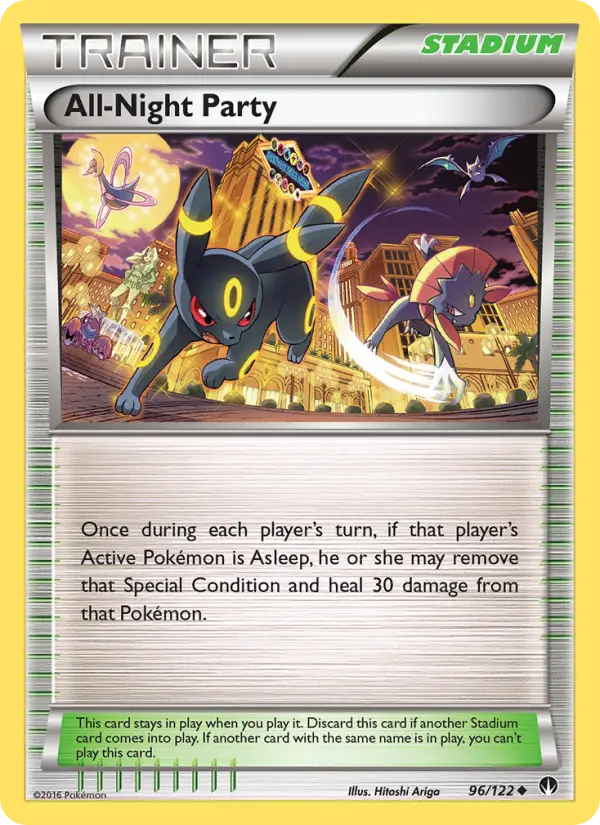 All-Night Party card