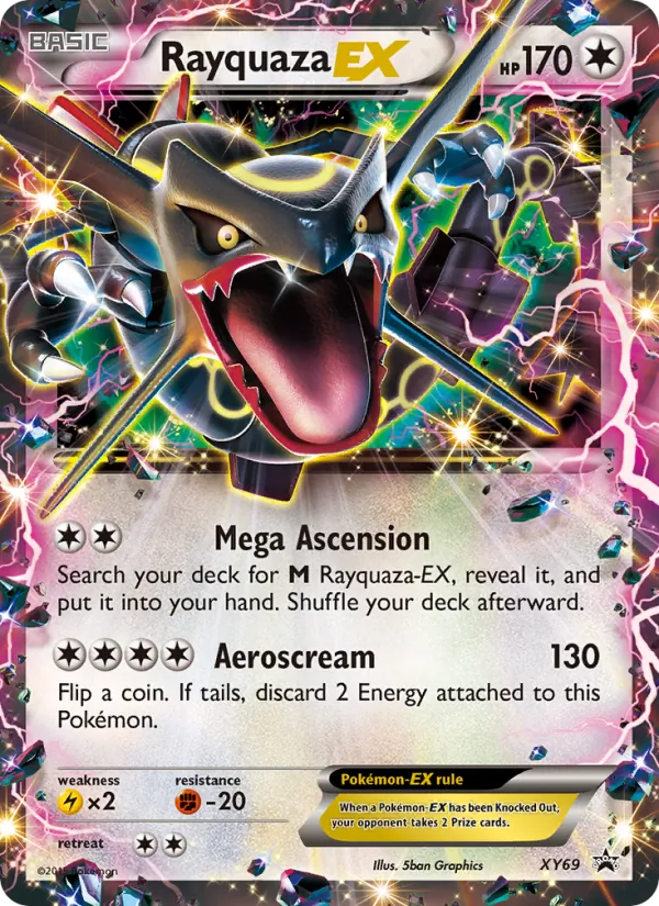 Rayquaza EX card