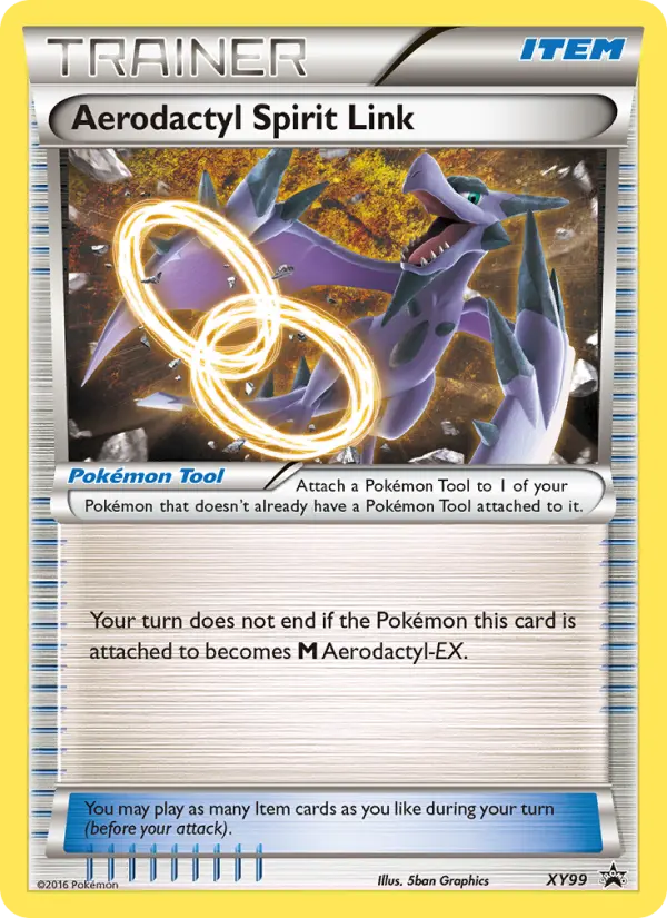 Aerodactyl Spirit Link card