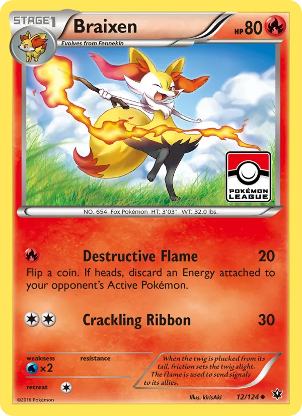 Braixen card