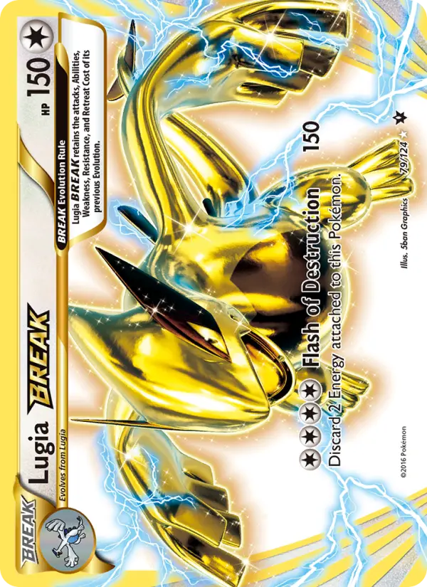 Lugia BREAK card