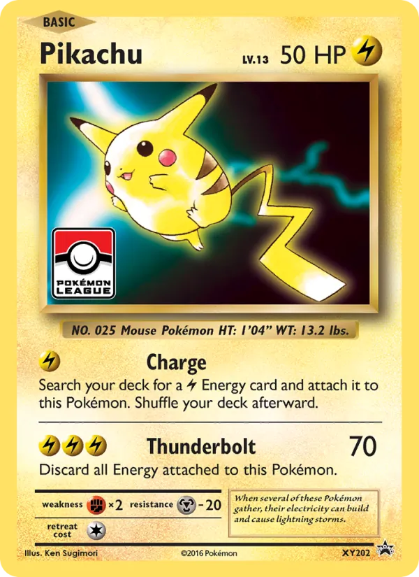 Pikachu card