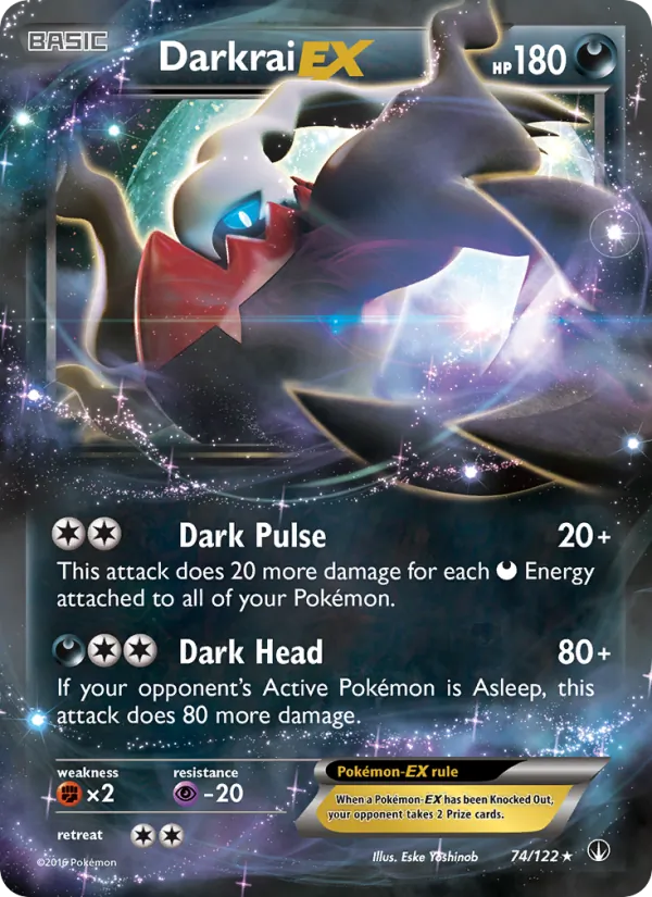 Darkrai EX card