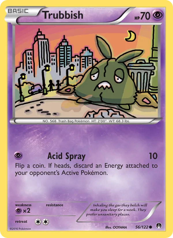 Trubbish card