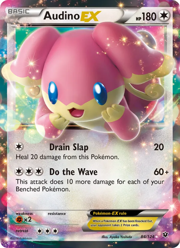 Audino EX card