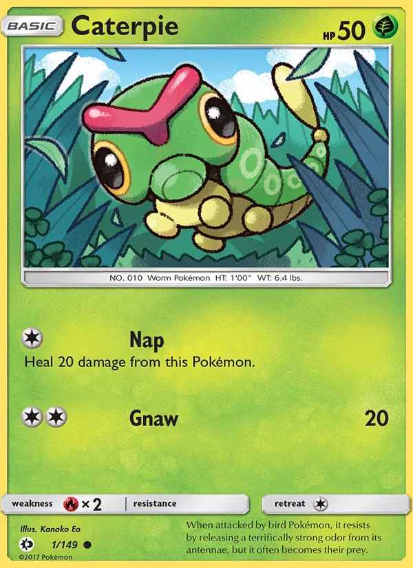 Caterpie card