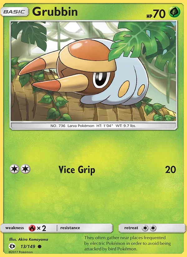 Grubbin card