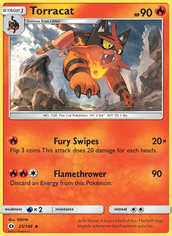 Torracat card