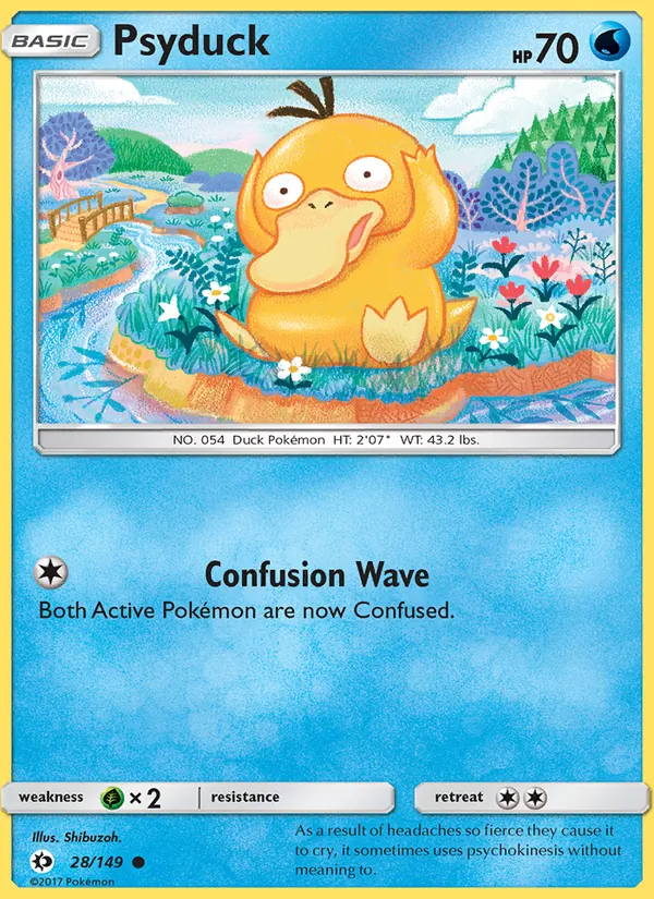 Psyduck card