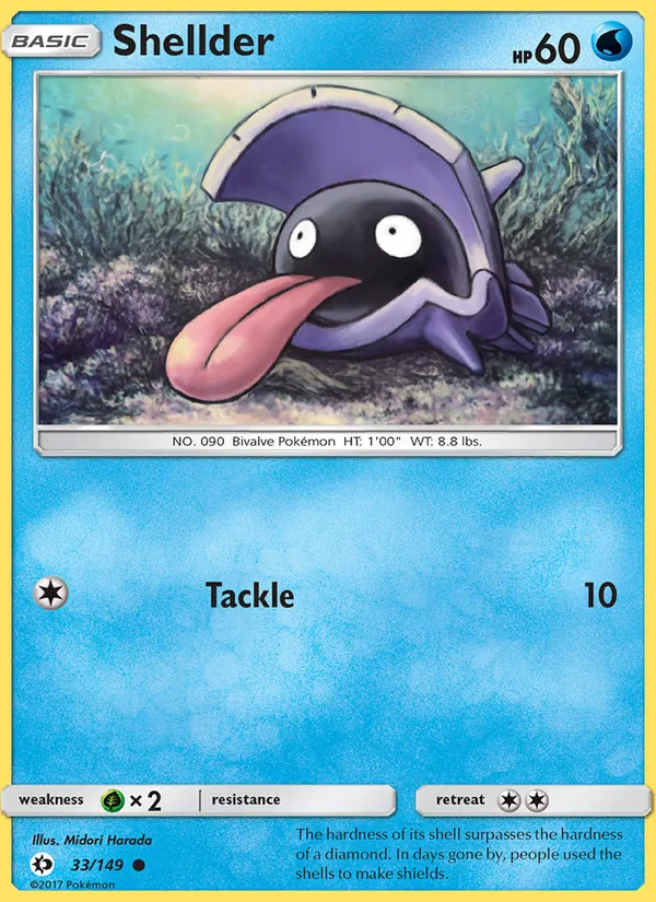 Shellder card