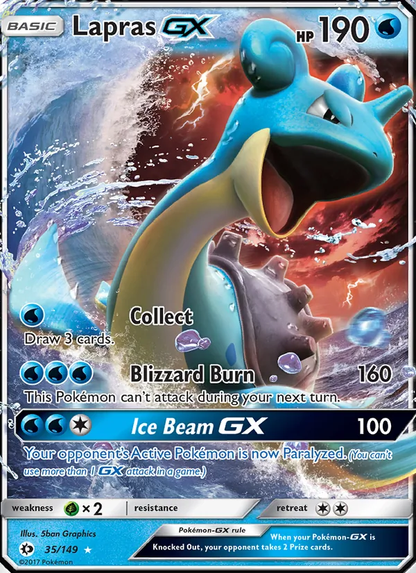 Lapras GX card