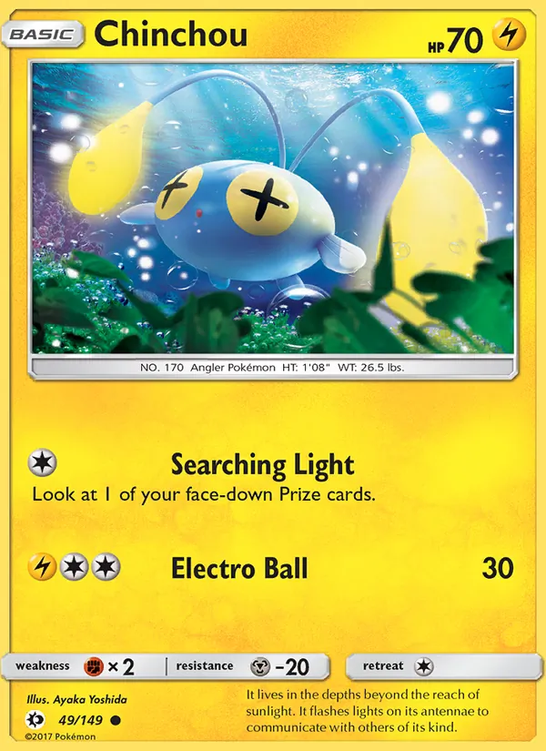 Chinchou card