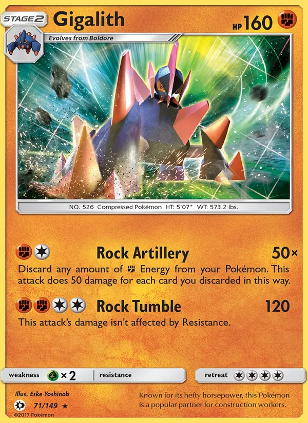 Gigalith card