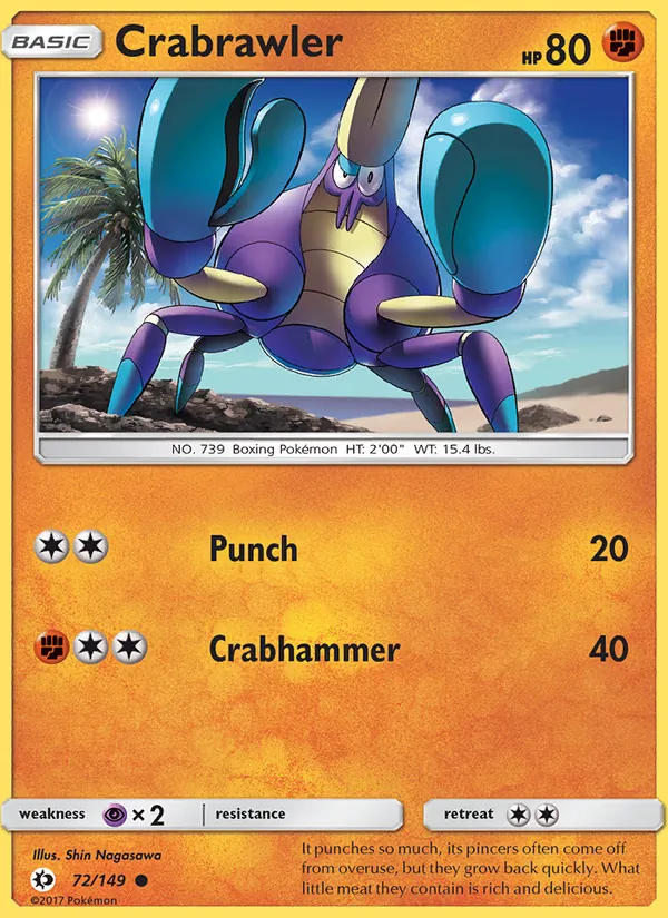Crabrawler card