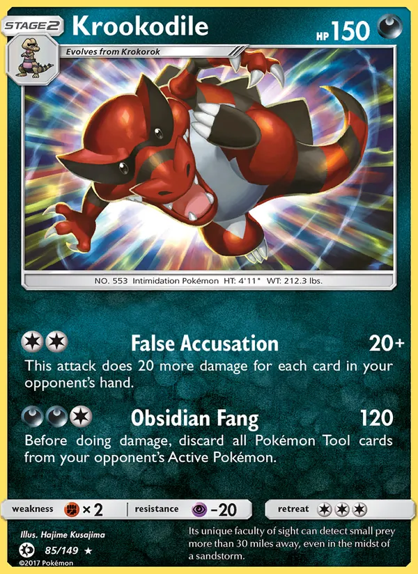 Krookodile card