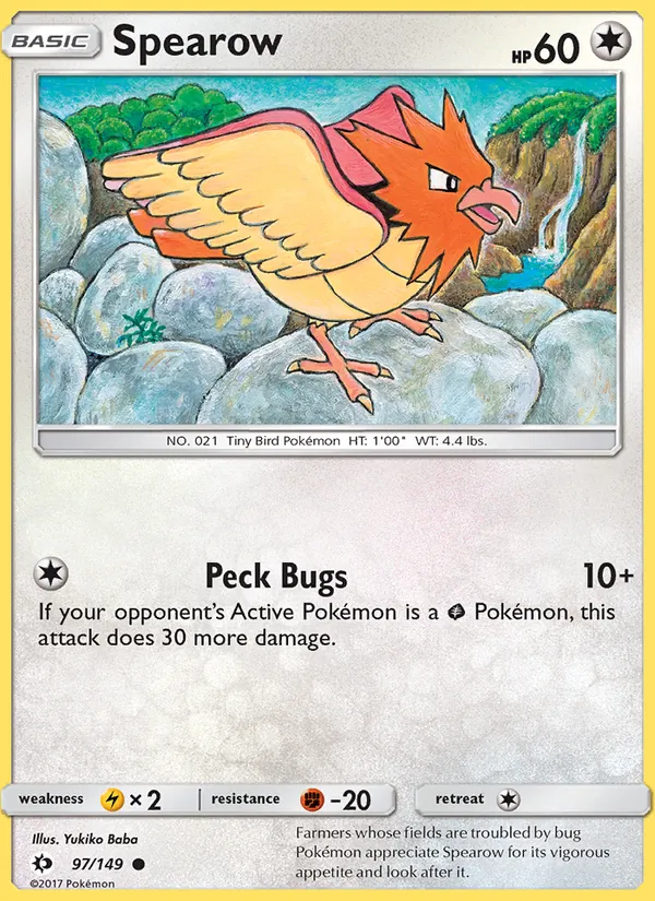 Spearow card