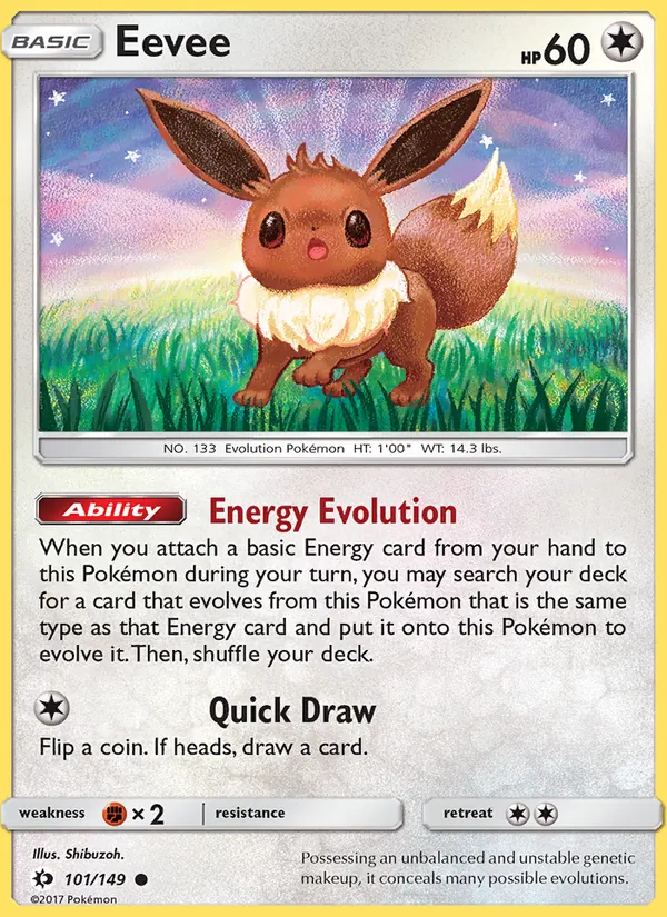 Eevee card