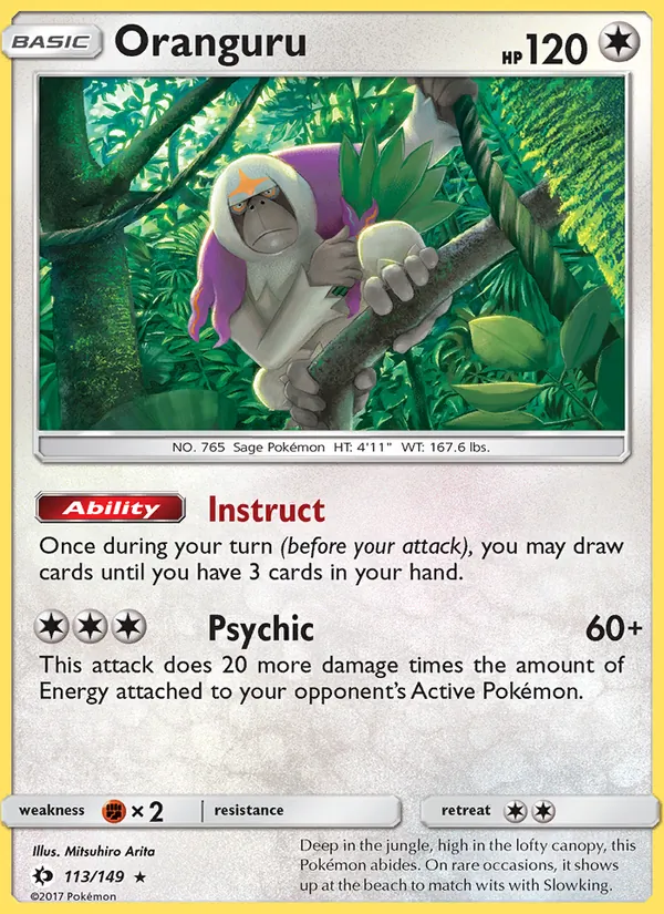 Oranguru card